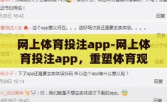 网上体育投注app-网上体育投注app，重塑体育观赏与互动的新纪元