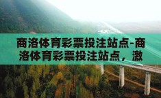 商洛体育彩票投注站点-商洛体育彩票投注站点，激发社区活力的公益之窗