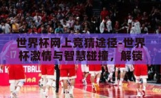 世界杯网上竞猜途径-世界杯激情与智慧碰撞，解锁网上竞猜新途径