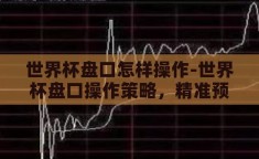 世界杯盘口怎样操作-世界杯盘口操作策略，精准预测与风险管理