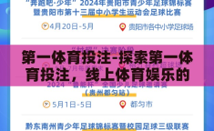 第一体育投注-探索第一体育投注，线上体育娱乐的激情与智慧