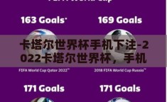 卡塔尔世界杯手机下注-2022卡塔尔世界杯，手机下注的潮流与挑战