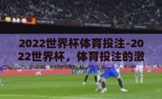 2022世界杯体育投注-2022世界杯，体育投注的激情与策略