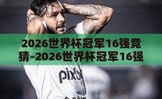 2026世界杯冠军16强竞猜-2026世界杯冠军16强竞猜，前瞻与预测