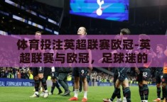 体育投注英超联赛欧冠-英超联赛与欧冠，足球迷的狂欢盛宴