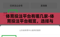 体育投注平台有哪几家-体育投注平台概览，选择与比较
