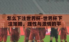 怎么下注世界杯-世界杯下注策略，理性与激情的平衡
