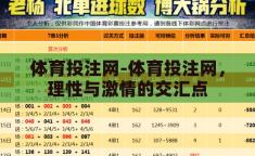 体育投注网-体育投注网，理性与激情的交汇点