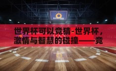 世界杯可以竞猜-世界杯，激情与智慧的碰撞——竞猜的魅力