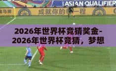 2026年世界杯竞猜奖金-2026年世界杯竞猜，梦想与奖金的激情碰撞