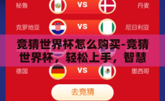 竞猜世界杯怎么购买-竞猜世界杯，轻松上手，智慧购彩