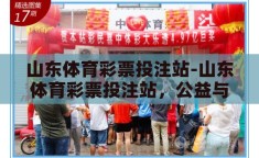 山东体育彩票投注站-山东体育彩票投注站，公益与娱乐的交汇点