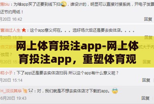 网上体育投注app-网上体育投注app，重塑体育观赏与互动的新纪元