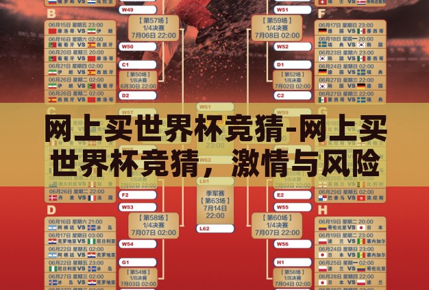 网上买世界杯竞猜-网上买世界杯竞猜,激情与风险并存的数字盛宴 网上买世界杯竞猜-网上买世界杯竞猜,激情与风险并存的数字盛宴