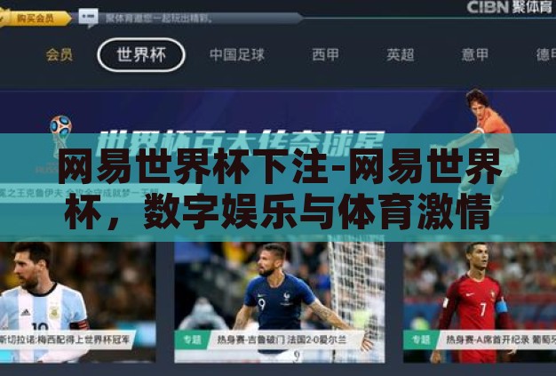 网易世界杯下注-网易世界杯,数字娱乐与体育激情的碰撞 网易世界杯下注-网易世界杯,数字娱乐与体育激情的碰撞